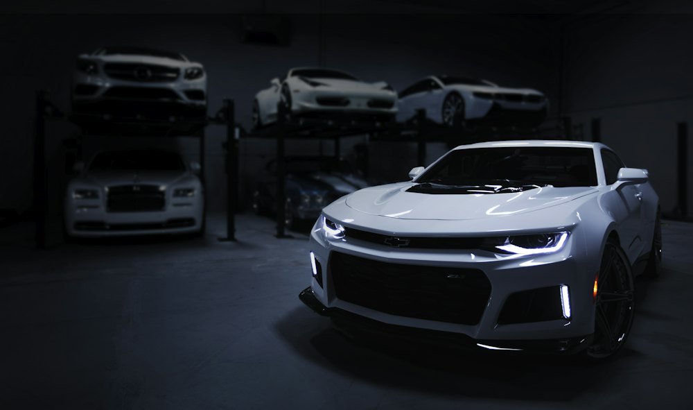 Front of a car